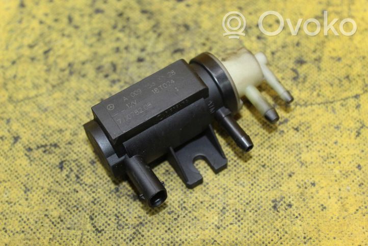 Mercedes-Benz Sprinter W906 Turboahtimen magneettiventtiili A0091533128