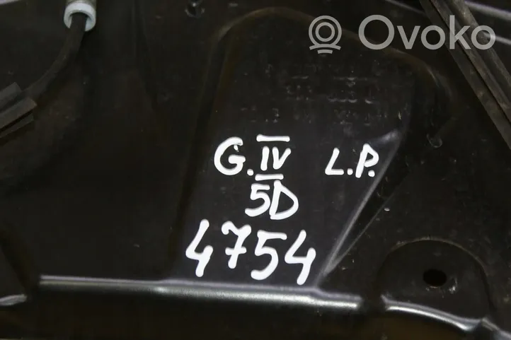 Volkswagen Golf IV Elektryczny podnośnik szyby drzwi przednich 1J4837729N