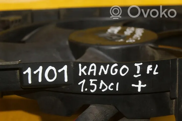 Renault Kangoo I Jäähdyttimen jäähdytinpuhallin 7700436917