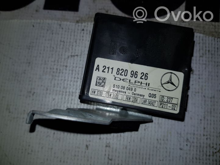 Mercedes-Benz E W212 Alarm control unit/module A2118209626