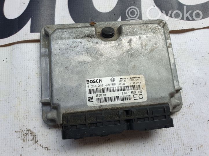 Opel Frontera B Calculateur moteur ECU 09173933