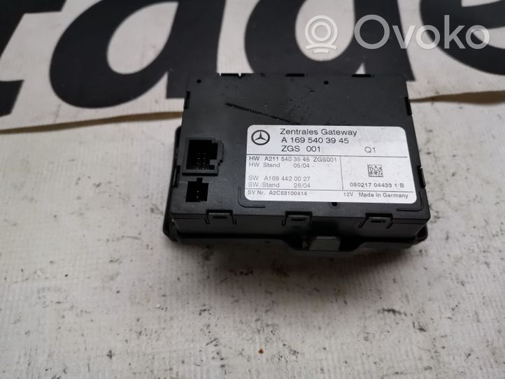 Mercedes-Benz B W245 Módulo de control Gateway A1695403945