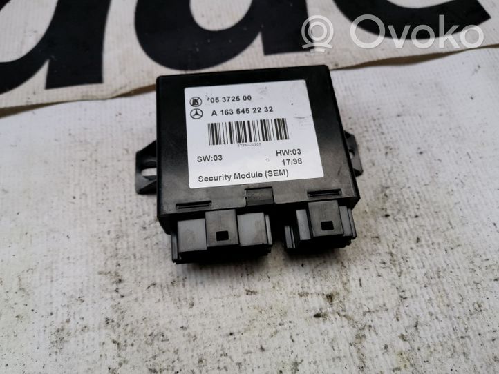 Mercedes-Benz ML W163 Modulo luce LCM A1635452232