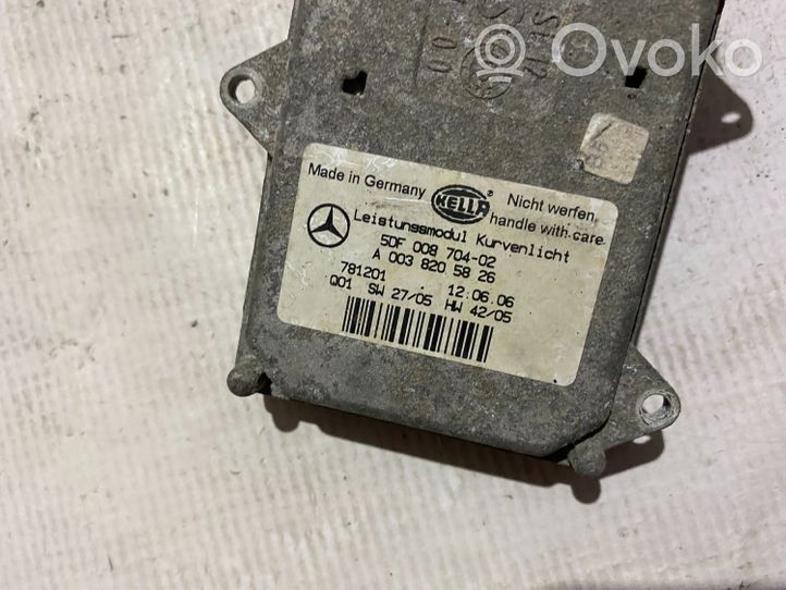 Mercedes-Benz R W251 Moduł poziomowanie świateł Xenon a0038205826