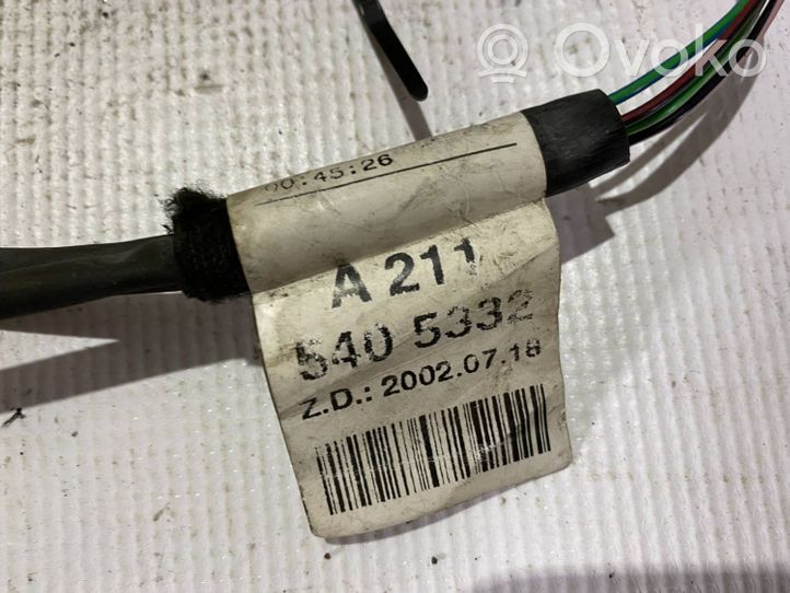 Mercedes-Benz E W211 Rear ABS sensor wiring a2115405332