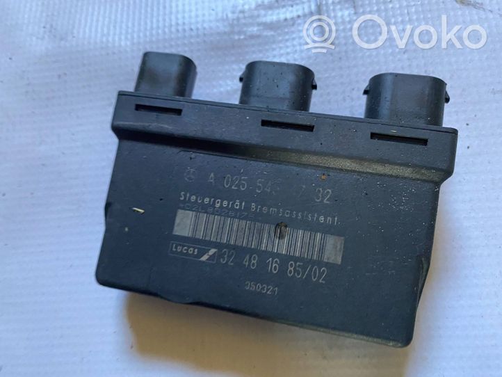 Mercedes-Benz E W210 Module de frein de stationnement a0255454732