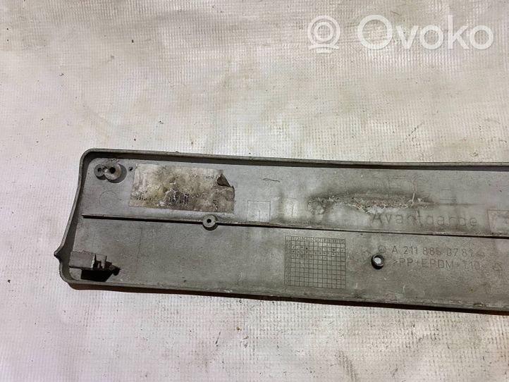 Mercedes-Benz E W211 Cornice porta targa A6387430330