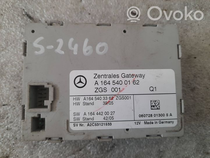 Mercedes-Benz GL X164 Gateway vadības modulis a1645400162