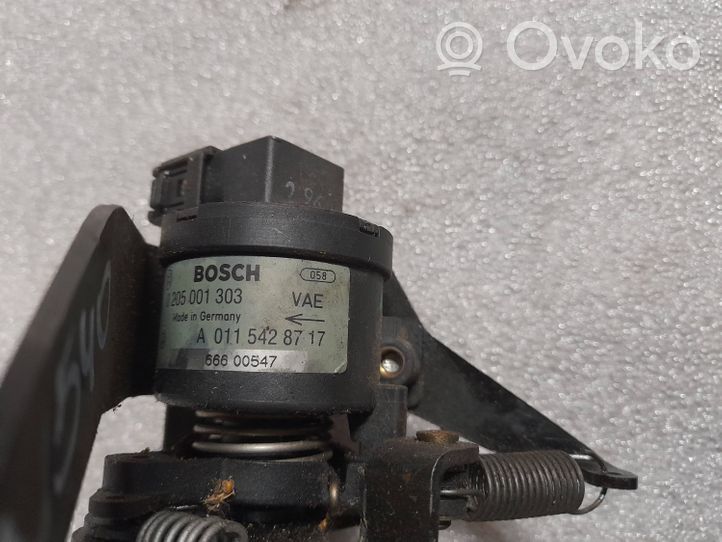 Mercedes-Benz ML W163 Sensor de posición del pedal del acelerador a0115428717