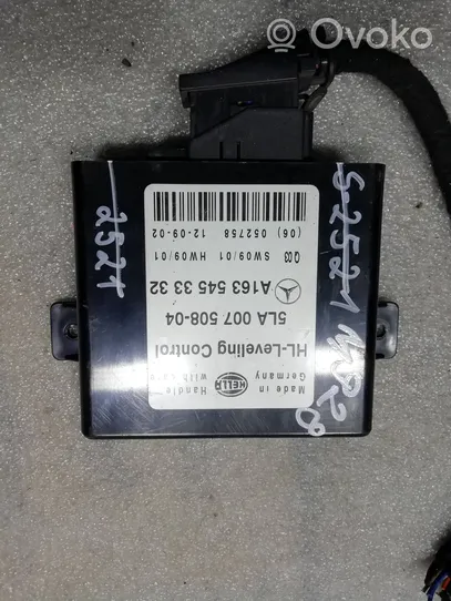 Mercedes-Benz ML W163 Module d'éclairage LCM A1635453332