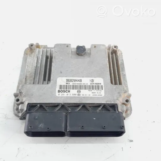 Chevrolet Lanos Calculateur moteur ECU 96820448