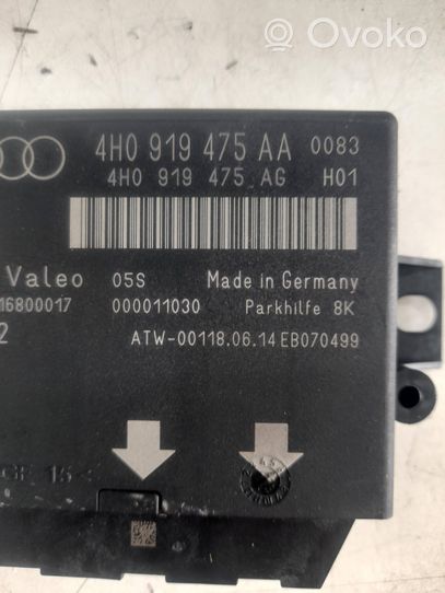 Audi A6 S6 C7 4G Parking PDC control unit/module 4H0919475AG