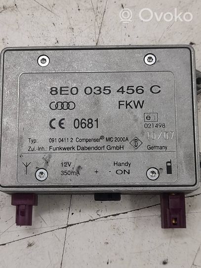 Audi A8 S8 D3 4E Module unité de contrôle d'antenne 8E0035456C