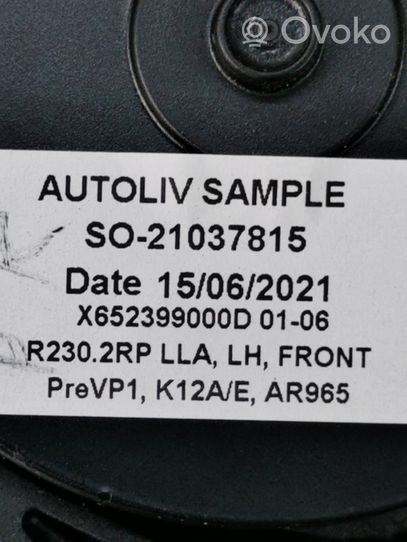 Alfa Romeo Tonale Ceinture de sécurité avant X652399000D