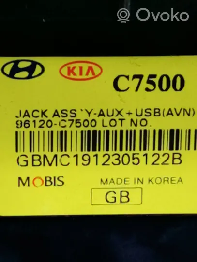 Hyundai i20 (BC3 BI3) USB savienotājs 96120C7500