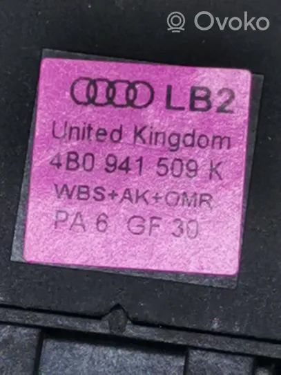 Audi A6 S6 C5 4B Hätävilkkujen kytkin 4B0941509K