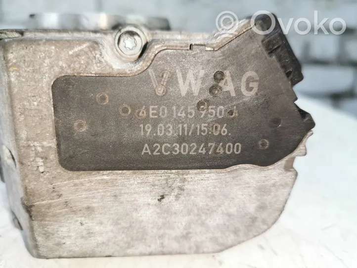 Audi A4 S4 B8 8K Throttle valve 4E0145950J