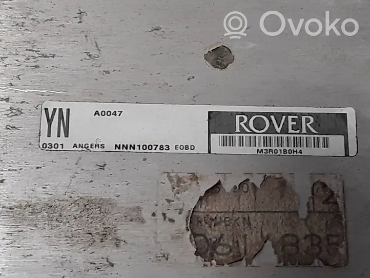 Rover MGF Блок управления двигателя NNN100783