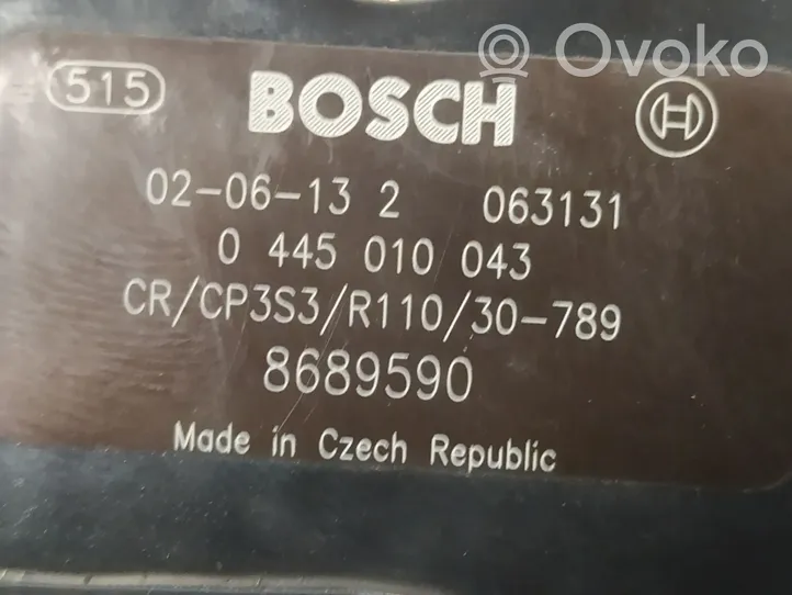 Volvo S60 Pompa ad alta pressione dell’impianto di iniezione 0445010043