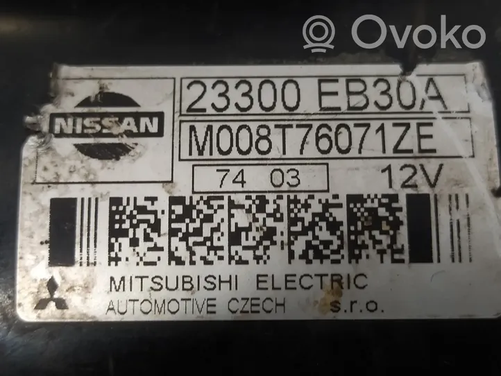 Nissan Cab Star Motorino d’avviamento 23300EB30A