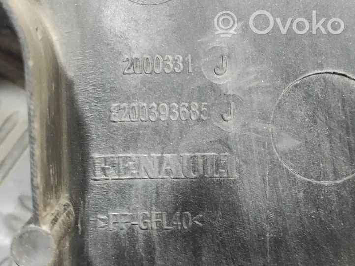 Renault Kangoo II Jäähdyttimen kehyksen suojapaneeli 8200393685J