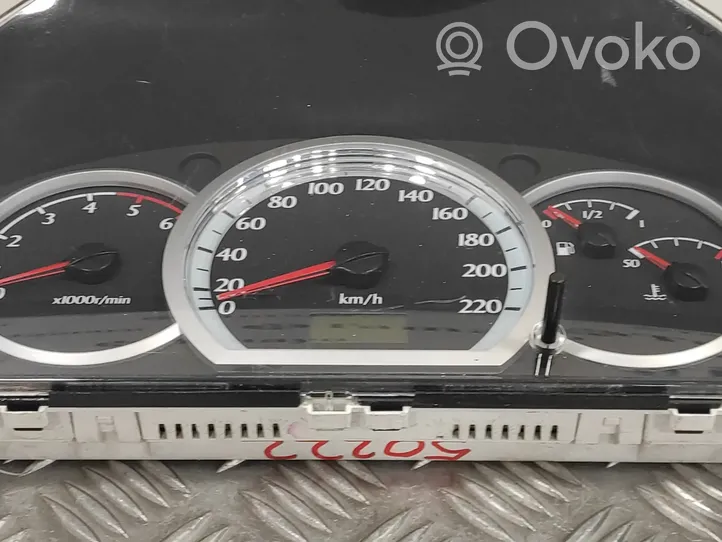 Chevrolet Lacetti Speedometer (instrument cluster) 96438560