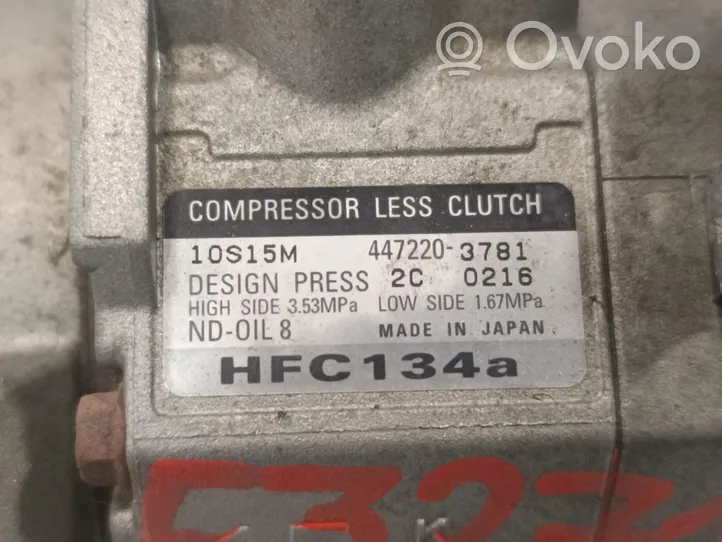 Chrysler Neon II Ilmastointilaitteen kompressorin pumppu (A/C) 4472203781