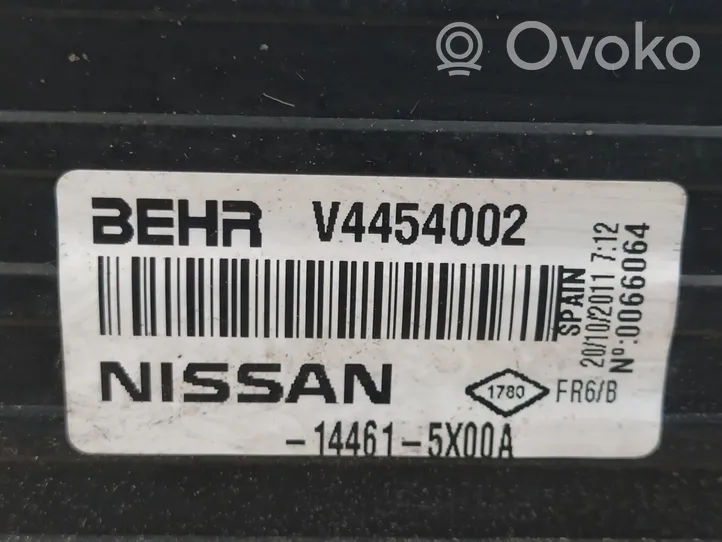 Nissan Pathfinder R51 Interkūlerio radiatorius 144615X00A