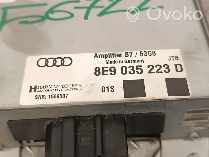Audi A4 S4 B7 8E 8H Muut ohjainlaitteet/moduulit 8E9035223D