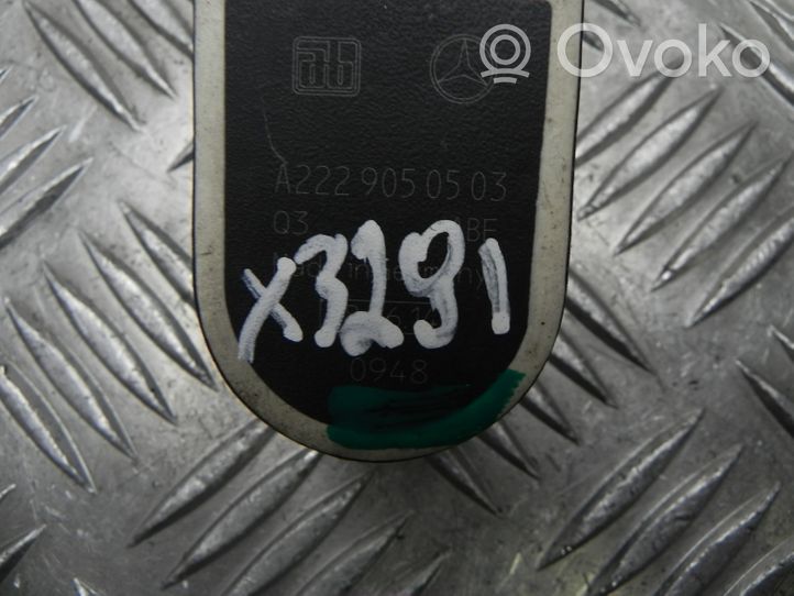 Mercedes-Benz C AMG W205 Augstuma sensors (priekšējo lukturu) A2229050503