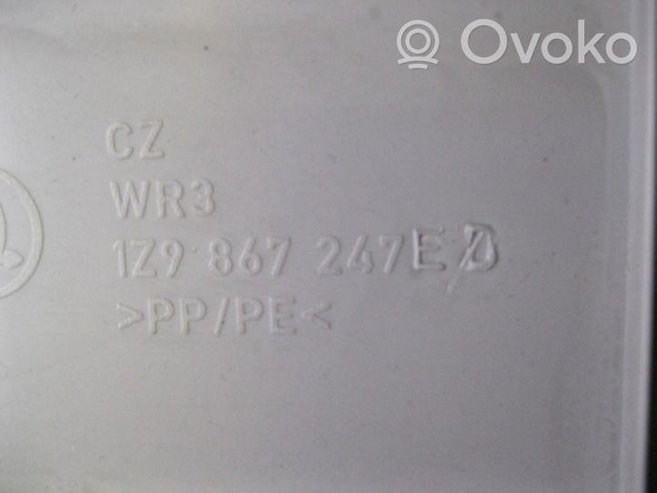 Skoda Octavia Mk2 (1Z) Rivestimento montante (D) (superiore) 1Z9867247E