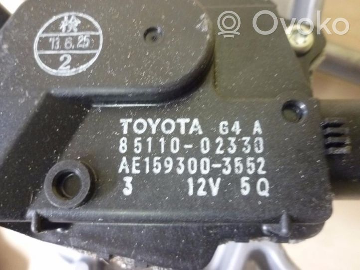 Toyota Auris E180 Tringlerie d'essuie-glace avant 8511002330