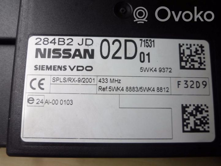 Nissan Qashqai+2 Filtr gazu LPG 284B2JD02D