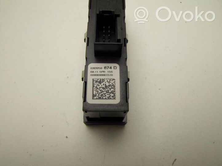 Audi A1 Parking (PDC) sensor switch 8X0959674D