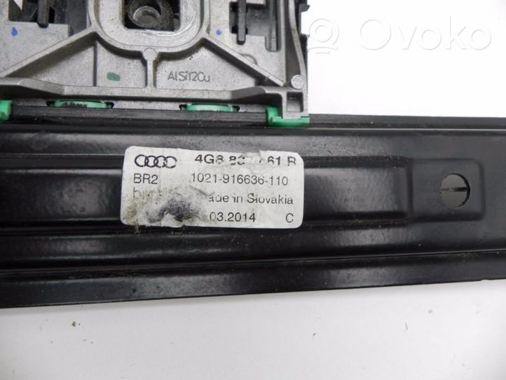 Audi A7 S7 4G Priekinio el. lango pakėlimo mechanizmo komplektas 4G8837461R