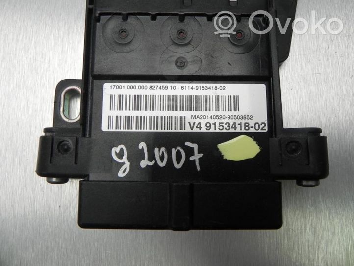 BMW 7 F01 F02 F03 F04 Module convertisseur de tension 9153418