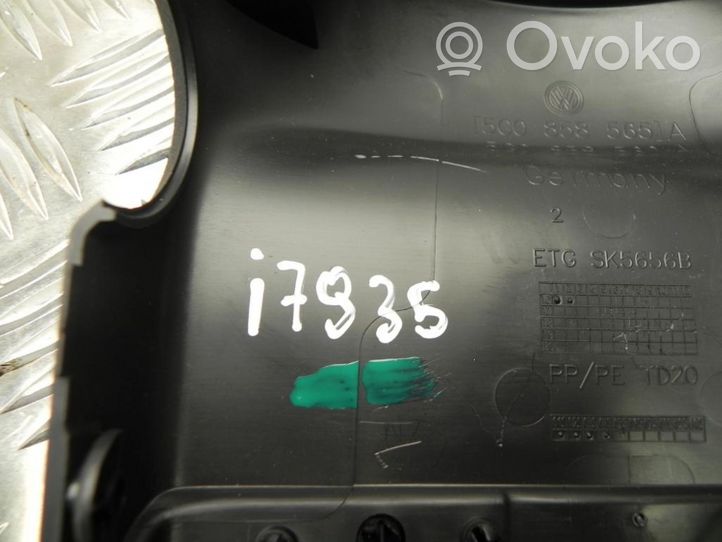 Volkswagen Golf Sportsvan Konsola środkowa / Radio / GPS 5G0858565A