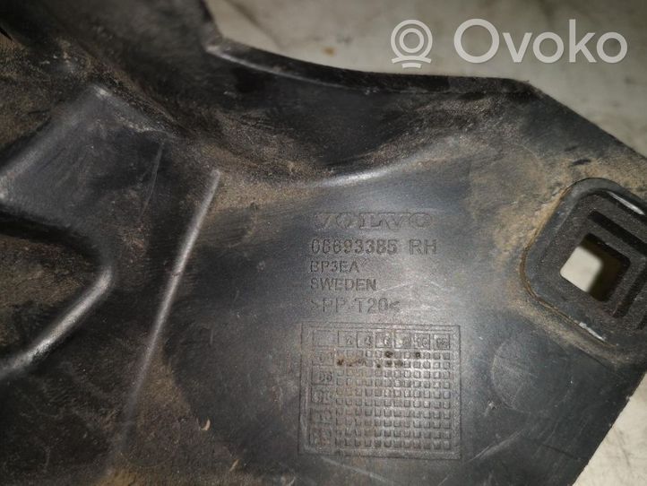 Volvo S80 Uchwyt / Mocowanie zderzaka przedniego 08693385