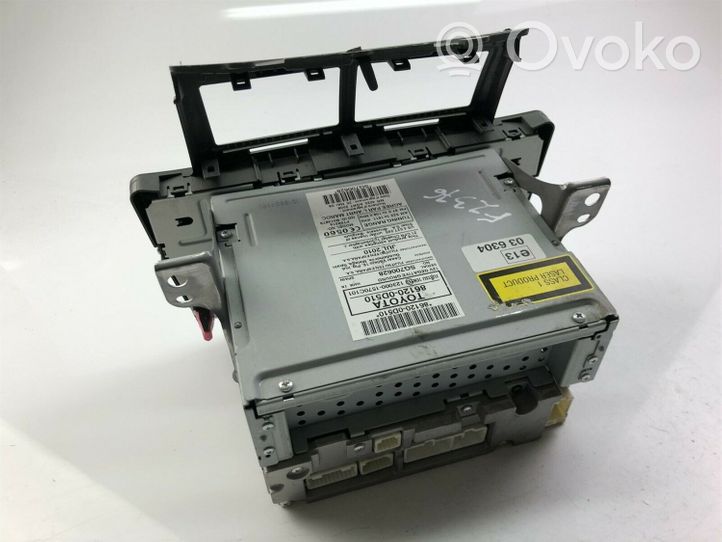 Toyota Yaris Panel / Radioodtwarzacz CD/DVD/GPS 861200D510