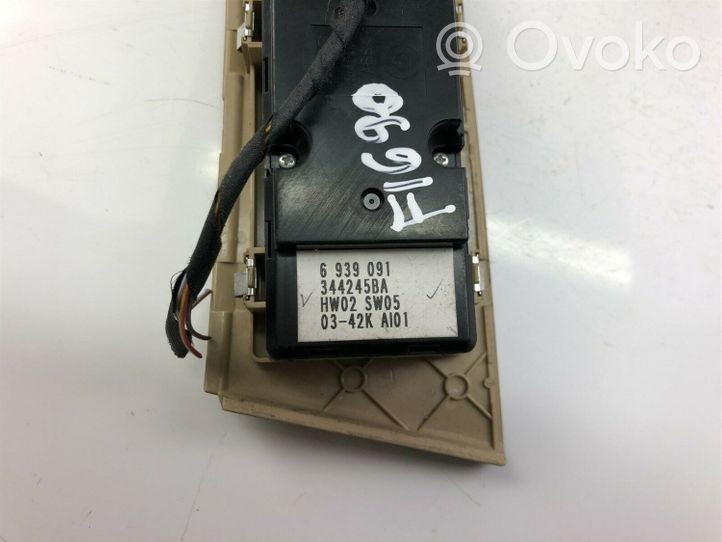 BMW 5 E60 E61 Interruttore di controllo dell’alzacristalli elettrico 6939091