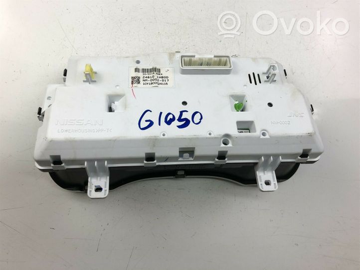 Nissan Micra Compteur de vitesse tableau de bord 248101HB0D