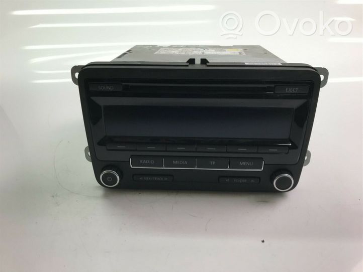 Volkswagen Tiguan Panel / Radioodtwarzacz CD/DVD/GPS 5M0035186J