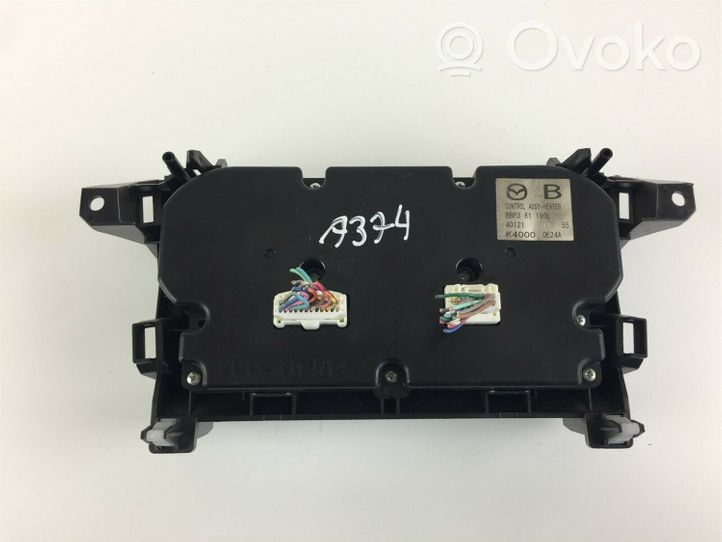 Mazda 3 II Ilmastoinnin ohjainlaite BBP361190L