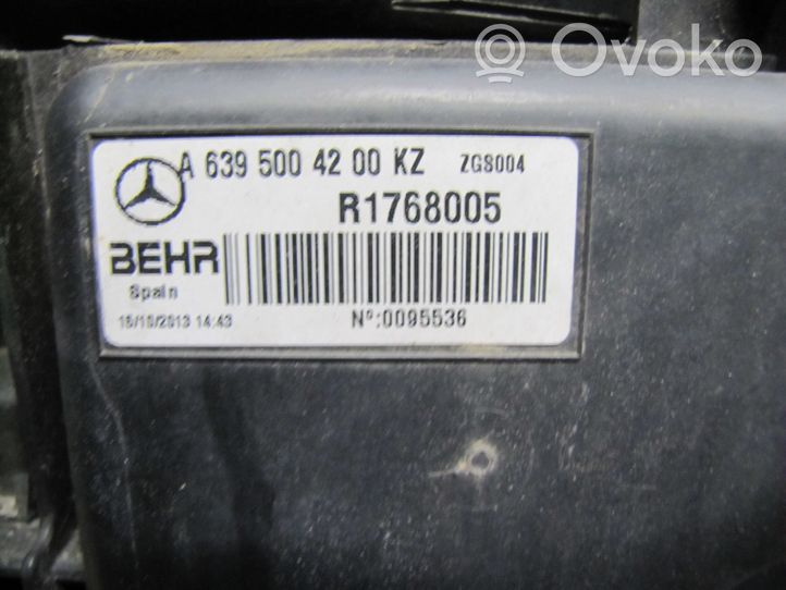 Mercedes-Benz Vito Viano W639 Radiateur de refroidissement A6395004200A6395011102A63