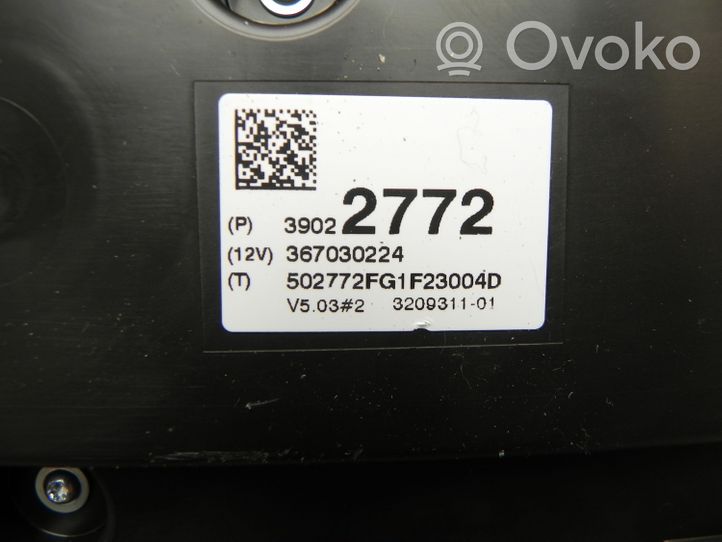 Vauxhall Corsa E Tachimetro (quadro strumenti) 39022772