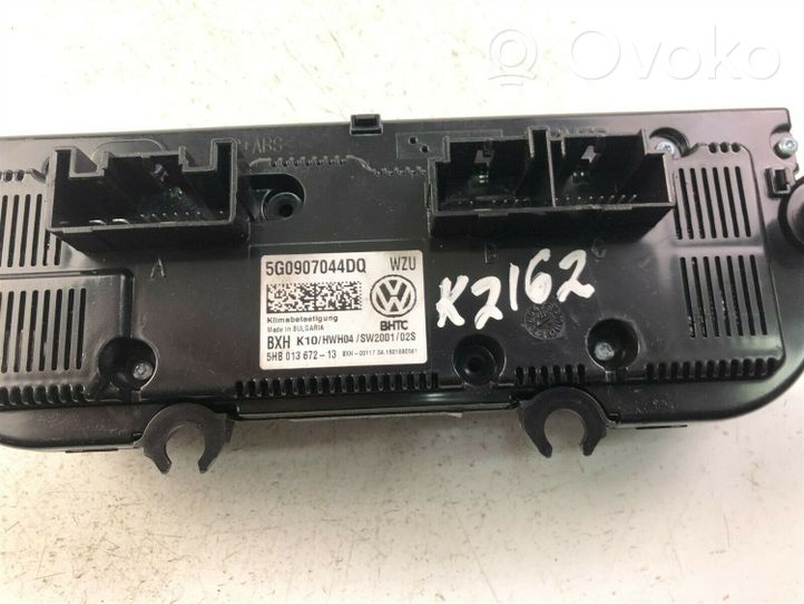 Volkswagen PASSAT B8 Ilmastoinnin ohjainlaite 5G0907044DQ