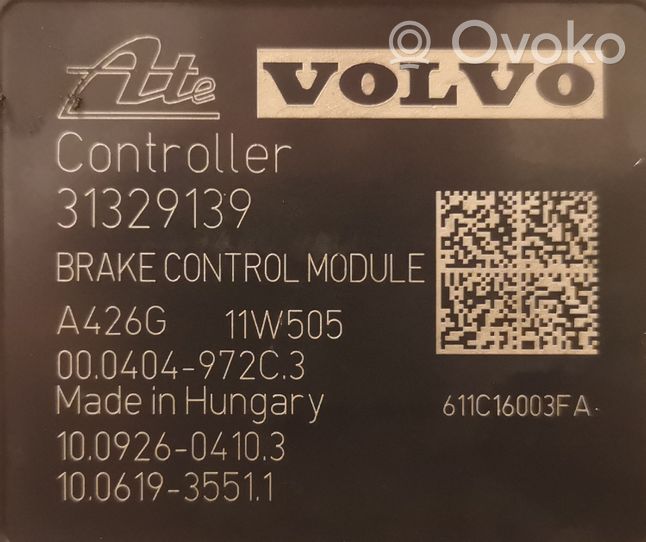 Volvo XC60 ABS valdymo blokas 10021205324