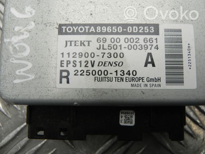 Toyota Yaris Unité de commande / calculateur direction assistée 896500D253