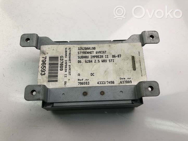 Subaru Impreza II Muut ohjainlaitteet/moduulit 32520AA190