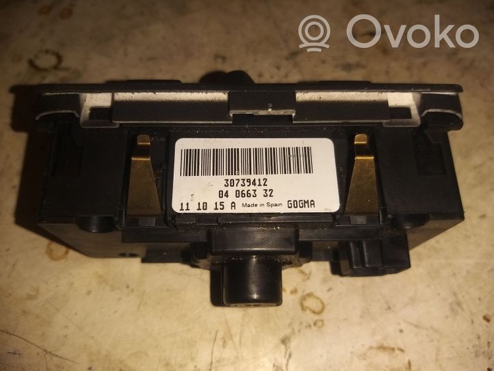 Volvo XC60 Przycisk / Pokrętło regulacji świateł 30739412